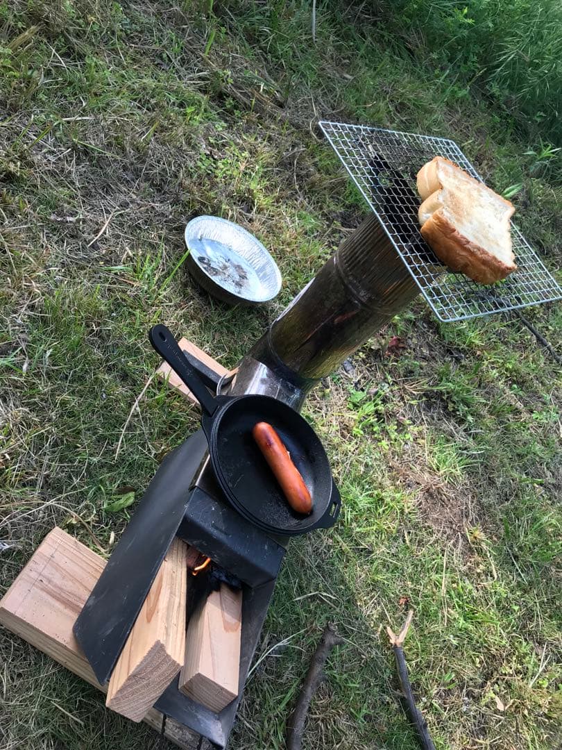 ロケットストーブ（ポータブル・アタッシュケース）※防災にも※