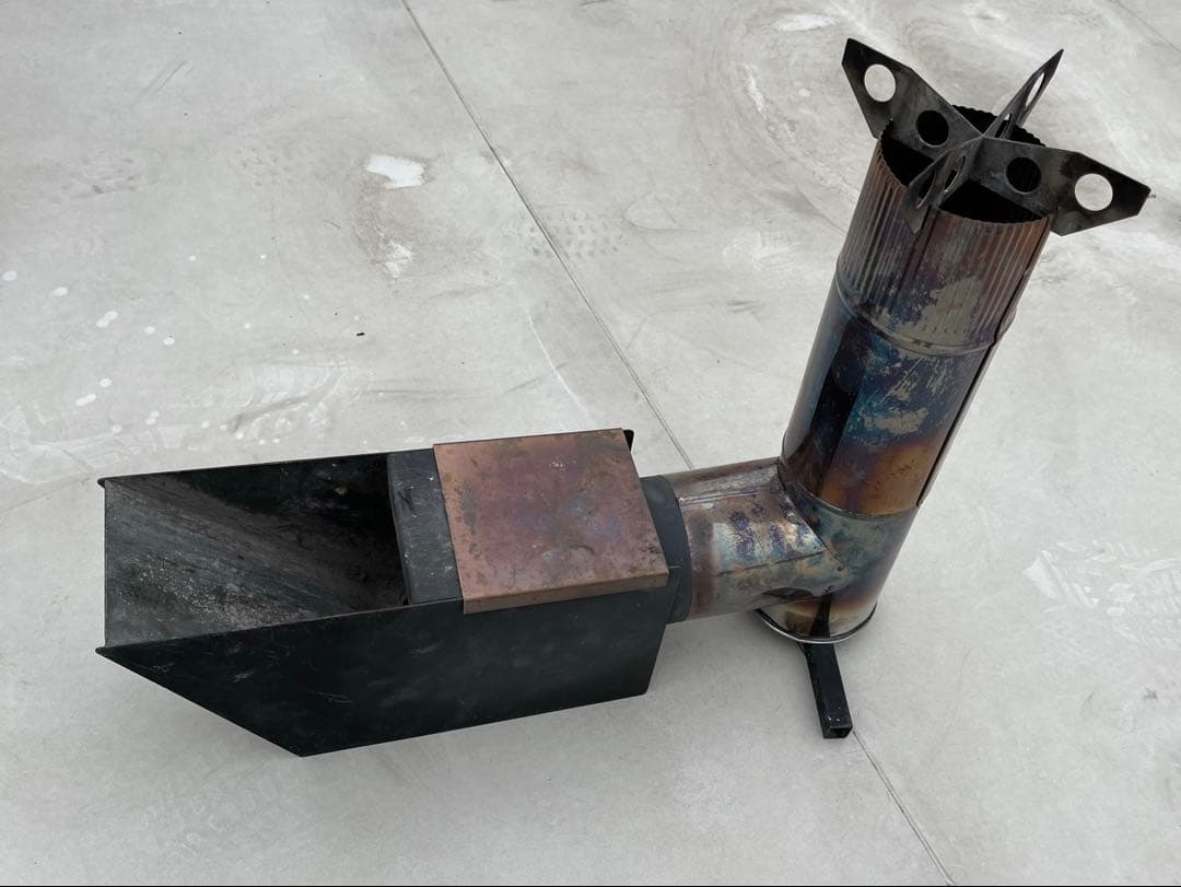 ロケットストーブ（ポータブル・アタッシュケース）※防災にも※