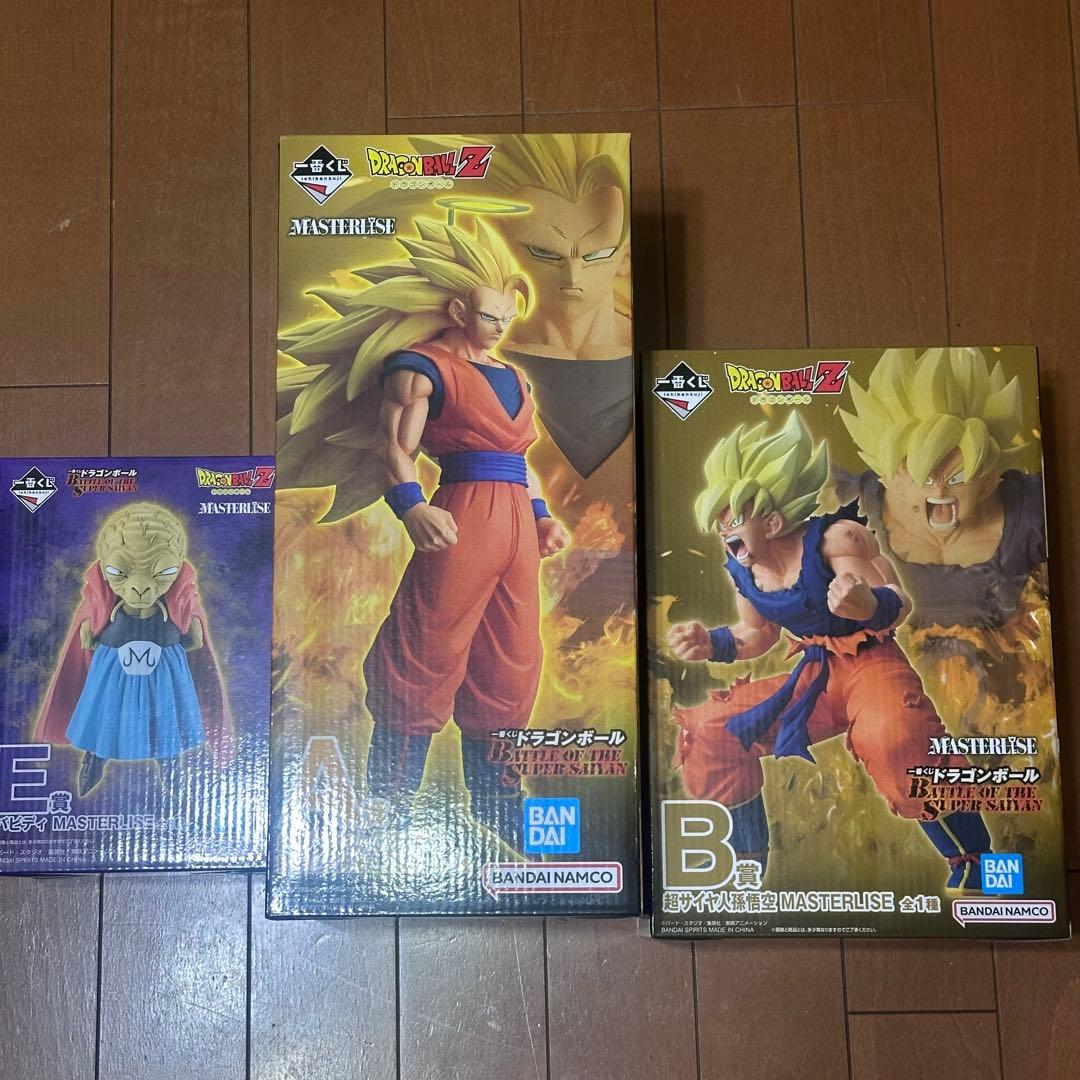 ドラゴンボール　一番くじ　ABEセット