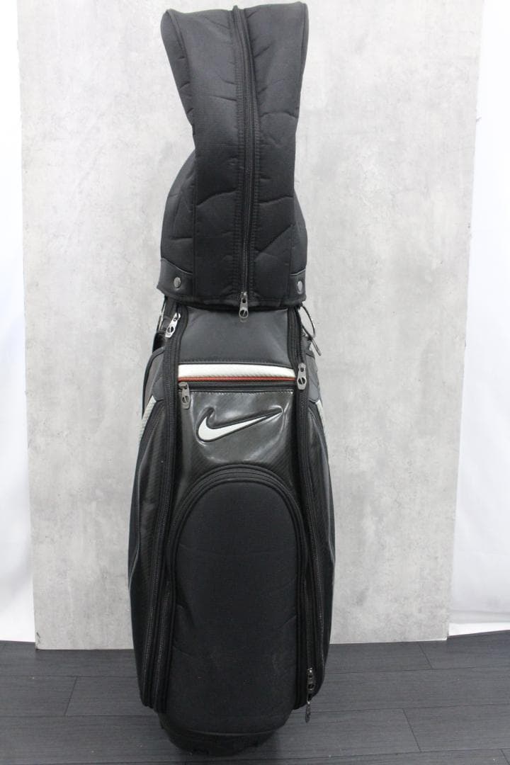 ▲NIKE GOLF ナイキ ゴルフ キャディバッグ エナメル ブラック