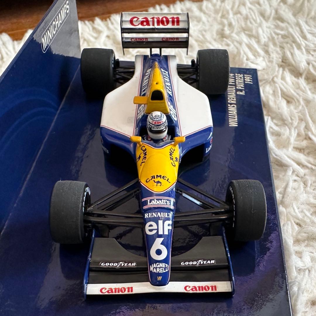 1/43 MINICHAMPS ウィリアムズ FW14 パトレーゼ 1991