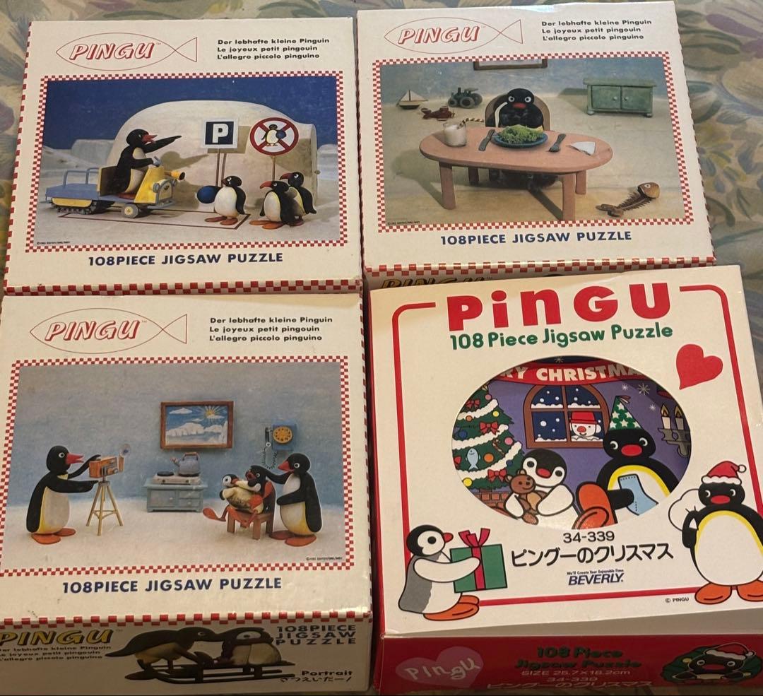 ピングー　pingu ジクソーパズル　108ピース　4点まとめ　廃盤品