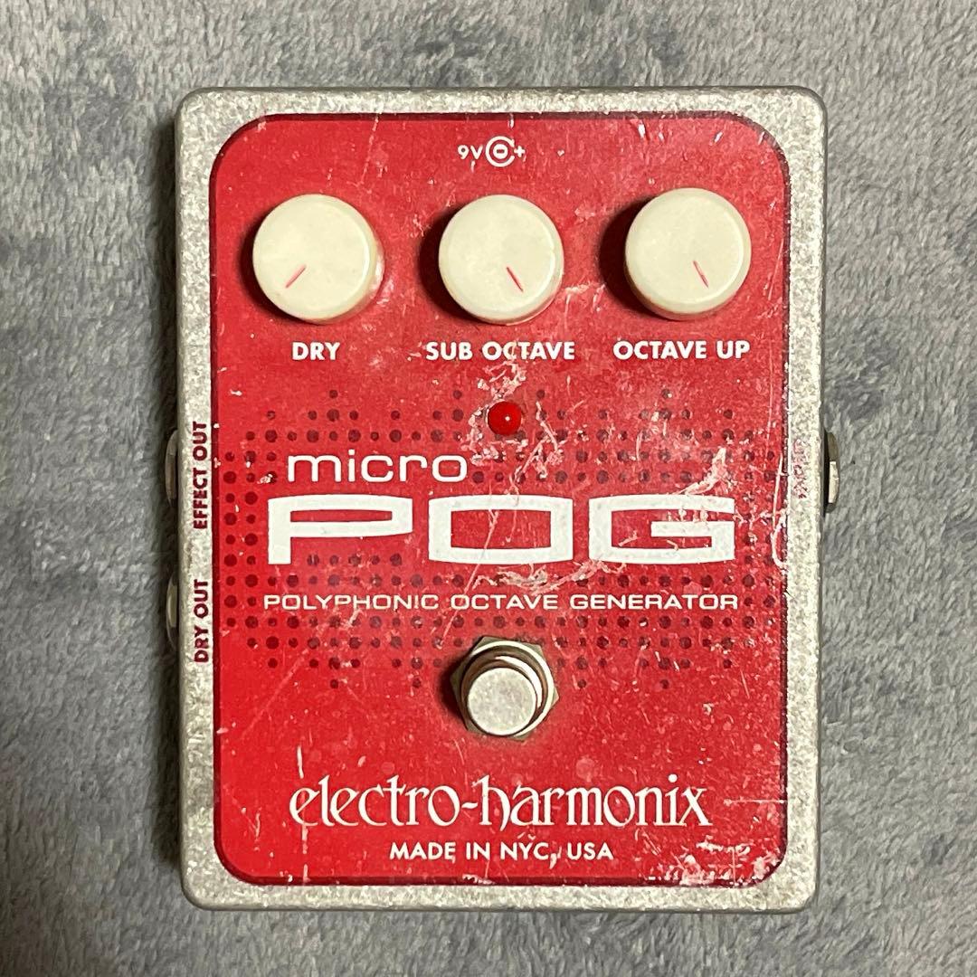 electro-harmonix micro POG ギターエフェクター