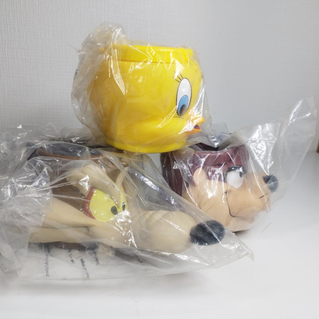 ルーニーテューンズ フェイスマグ 新品 限定 ソフビ 3D アメトイ IEZb