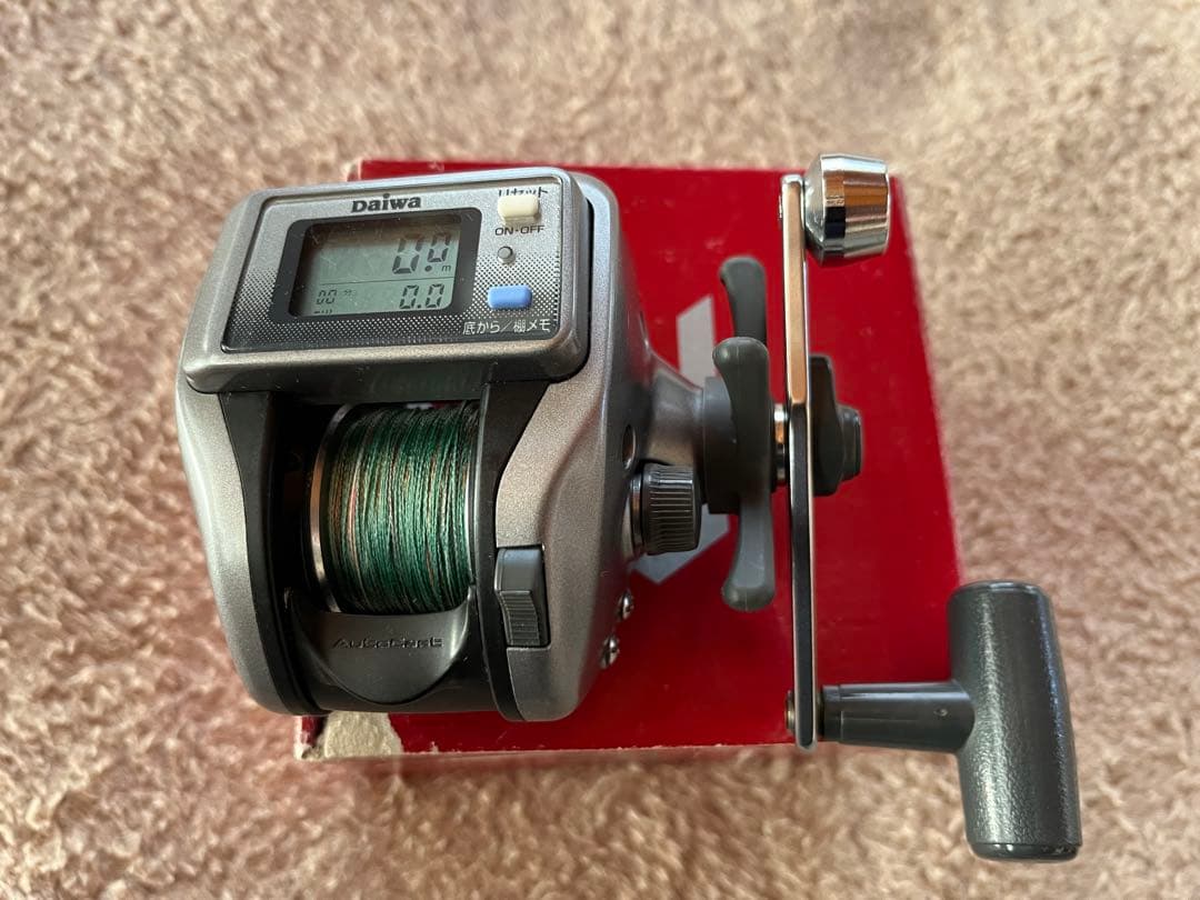 新品未使用 ダイワ デジタルリール タナセンサーS 200DX早技 +PEライン