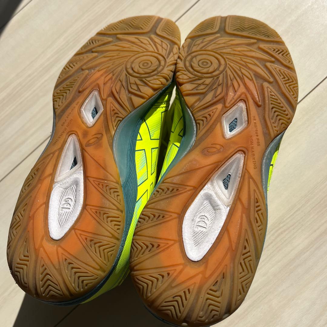 アシックス asics DESTAQUE K FF イエロー シューズ 26cm