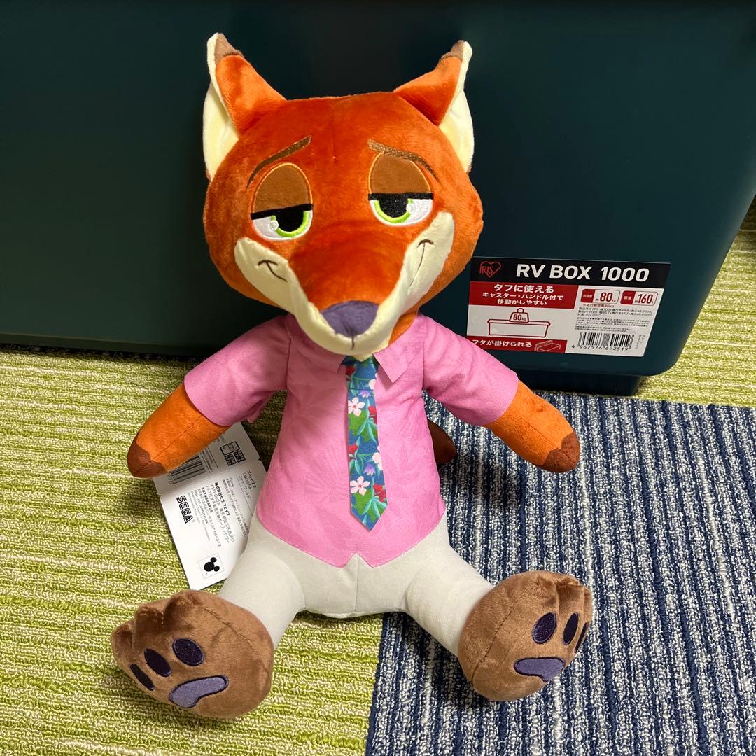 ズートピア2 Lぬいぐるみ　ニック・ワイルド