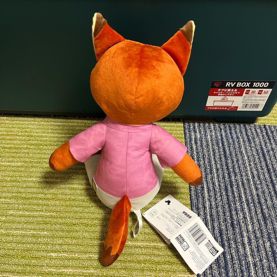 ズートピア2 Lぬいぐるみ　ニック・ワイルド