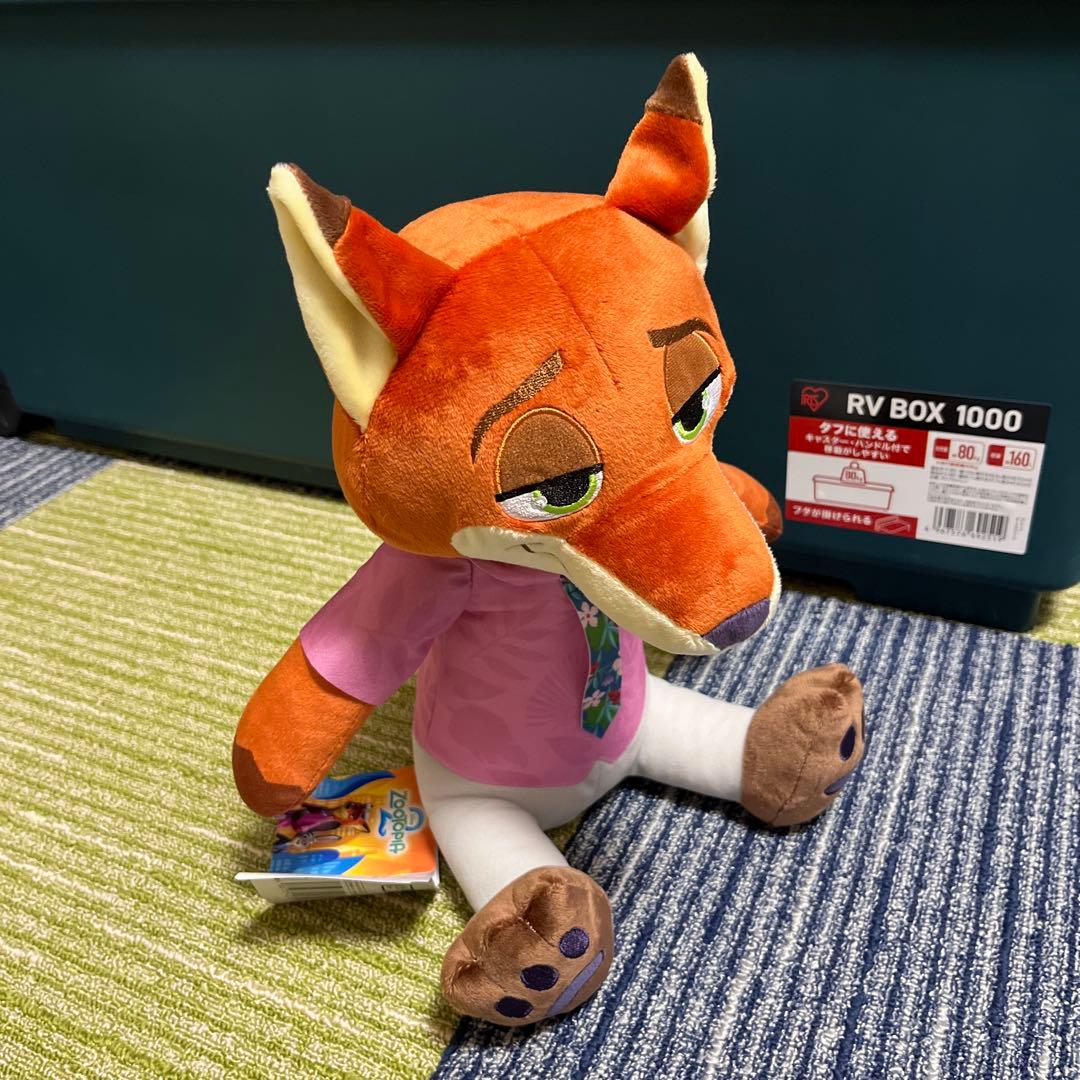 ズートピア2 Lぬいぐるみ　ニック・ワイルド