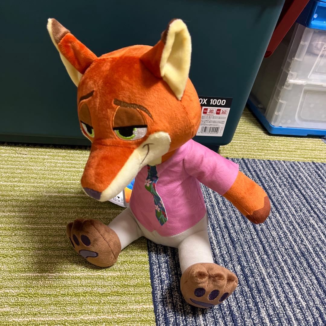ズートピア2 Lぬいぐるみ　ニック・ワイルド