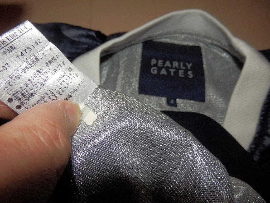 パーリーゲイツ★人気 定番暖かスニード PG柄★サイズ4 M