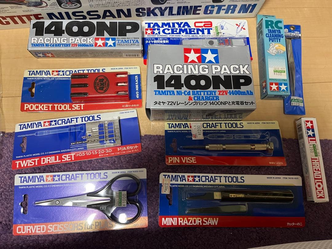 当時物絶版タミヤ TA02 ロックタイト スカイライン GT-R N1 1/10
