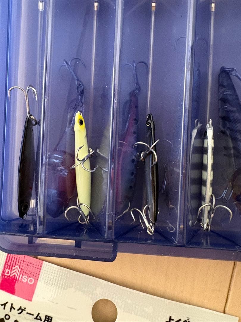 未使用 ライトゲームセット ジグヘッド ワーム リーダー アジング メバリング