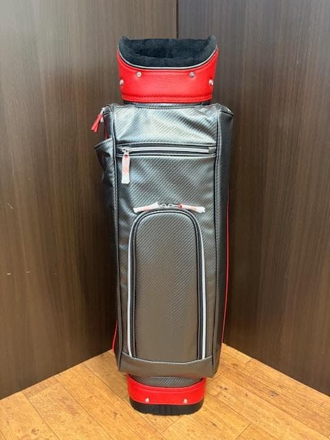 ジョジョ JJC062BR 9インチ キャディバッグ ブラック/ロッソ 新品