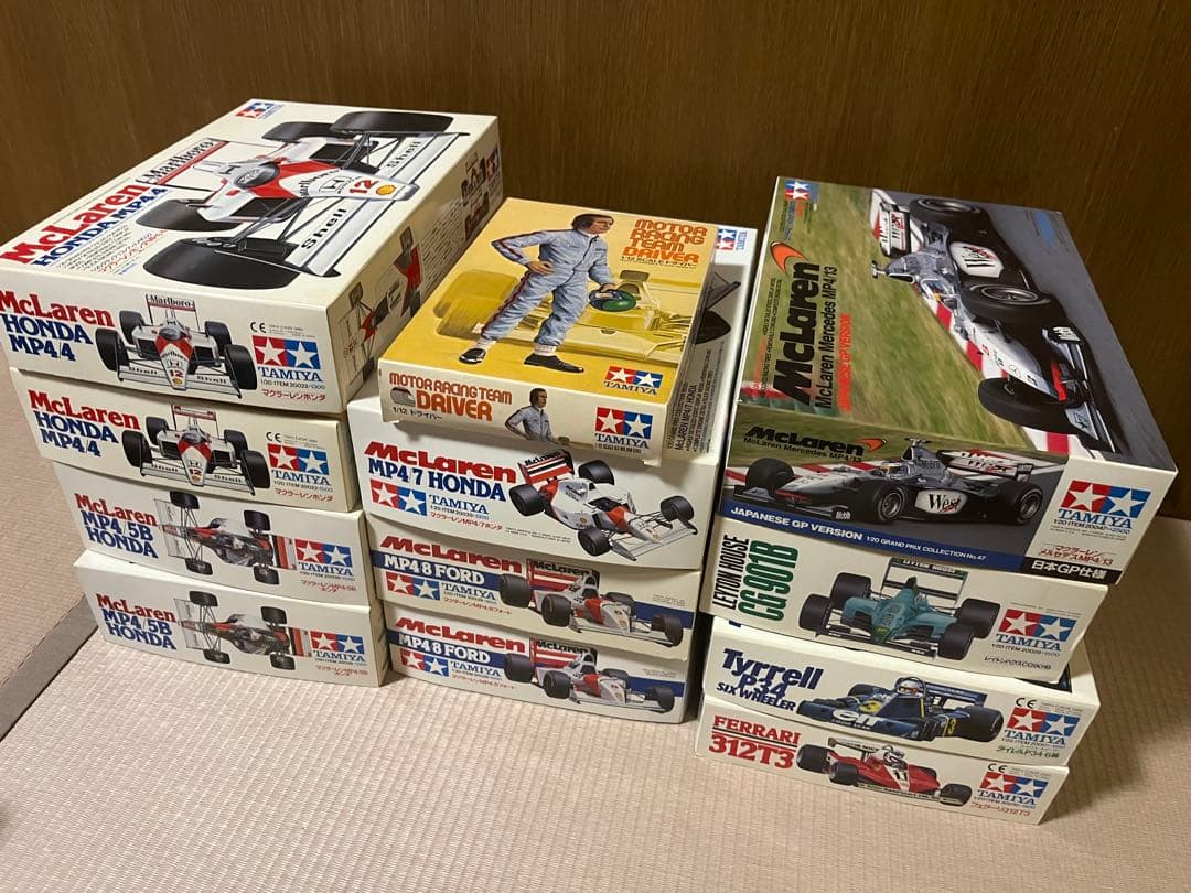 タミヤ1/20 グランプリコレクション10品 マクラーレン　フェラーリ　タイレル