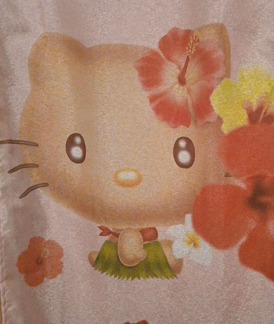 激レア！日焼けキティ♡のれん 新品未使用未開封 平成レトロ入手困難品 大人気！