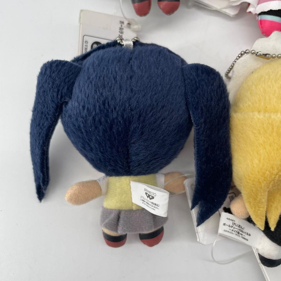 17101✨けいおん! ボールチェーン ぬいぐるみ メイド服 クリスマスver