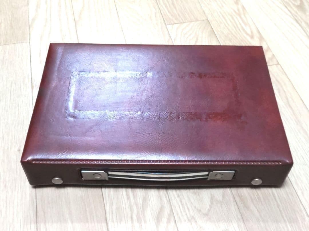 ★都ロゴ入り★あずき色★ 麻雀牌（都牌）