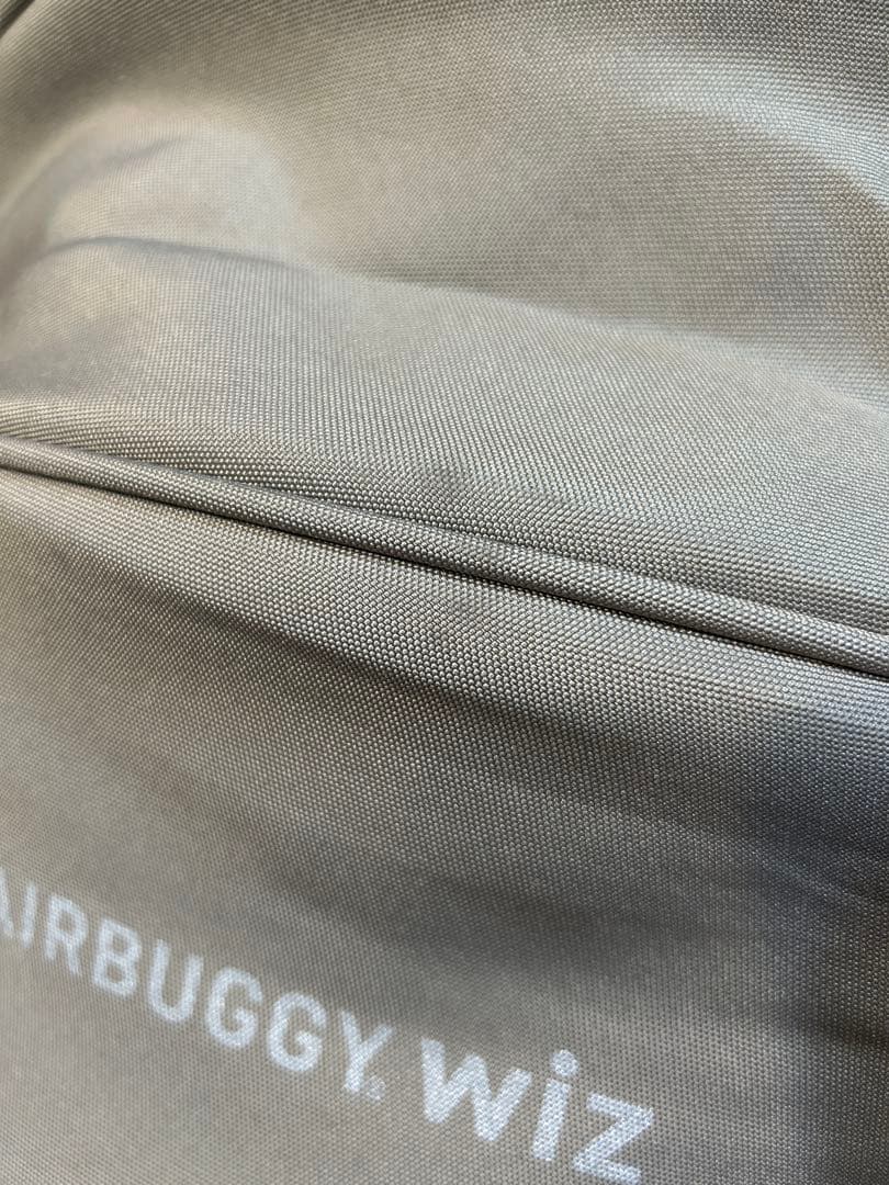 【3点セット】AIRBUGGY WIZ X ペットカート、レインカバー、マット