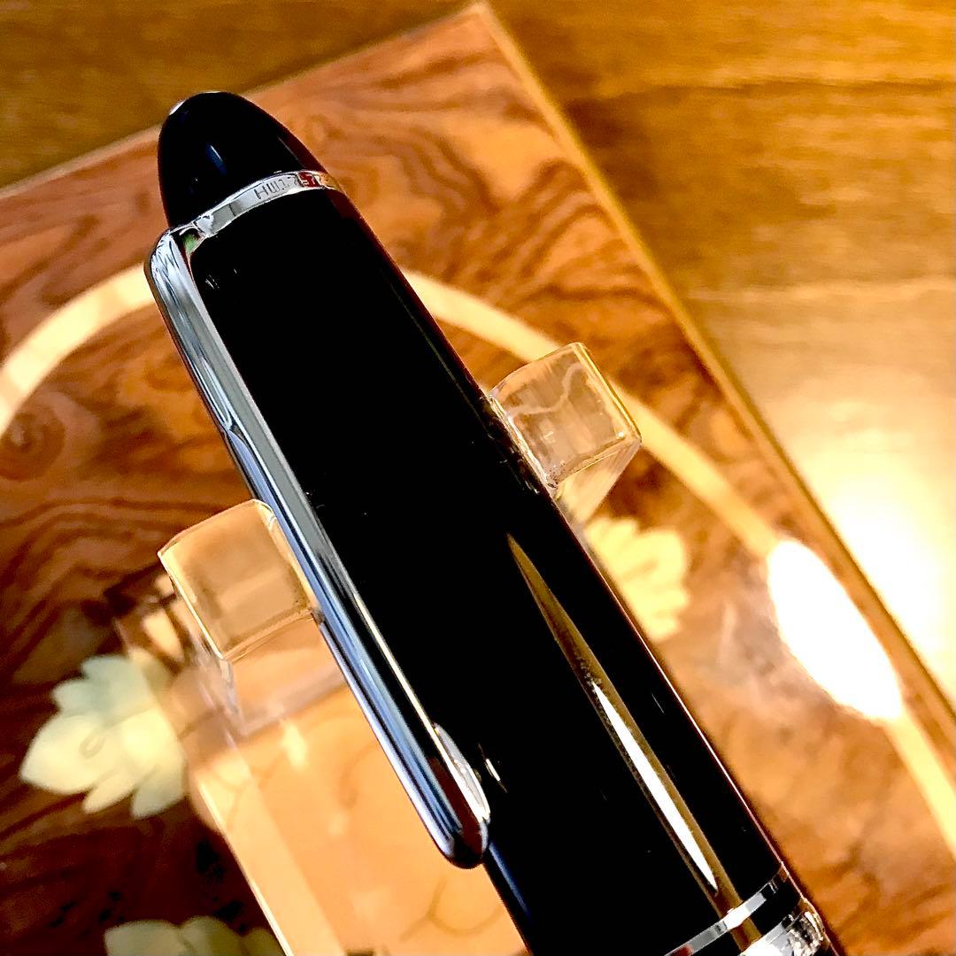 ☆最高の万年筆☆美しいモンブランマイスターシュテック146プラチナライン(B)