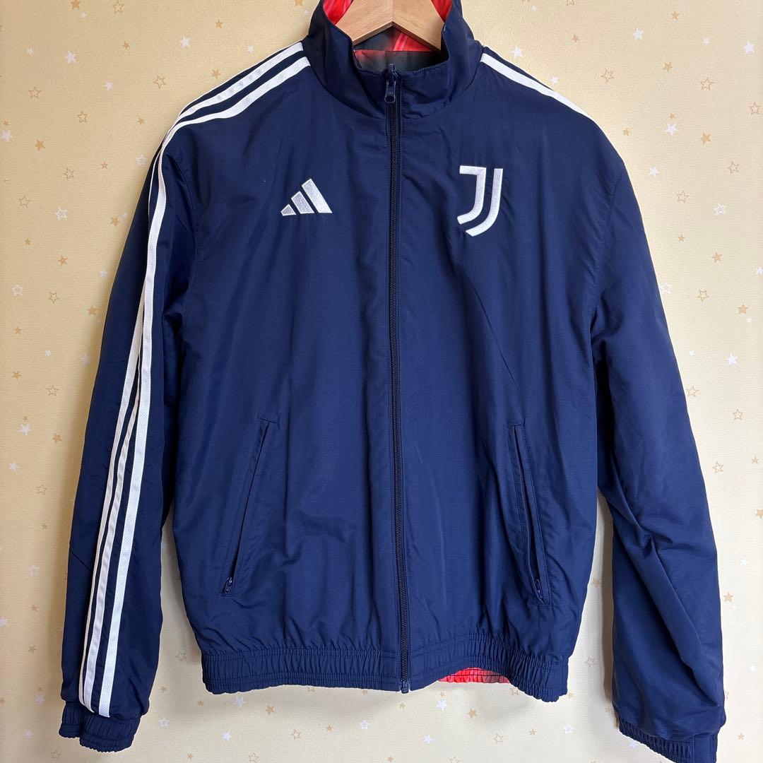 Adidas Juventus ジャケット ネイビー（リバーシブル）