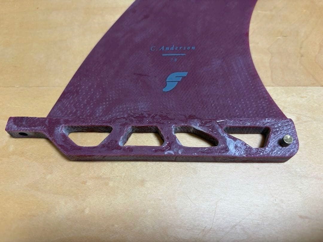 G. Anderson 78 シングルフィン バーガンディ