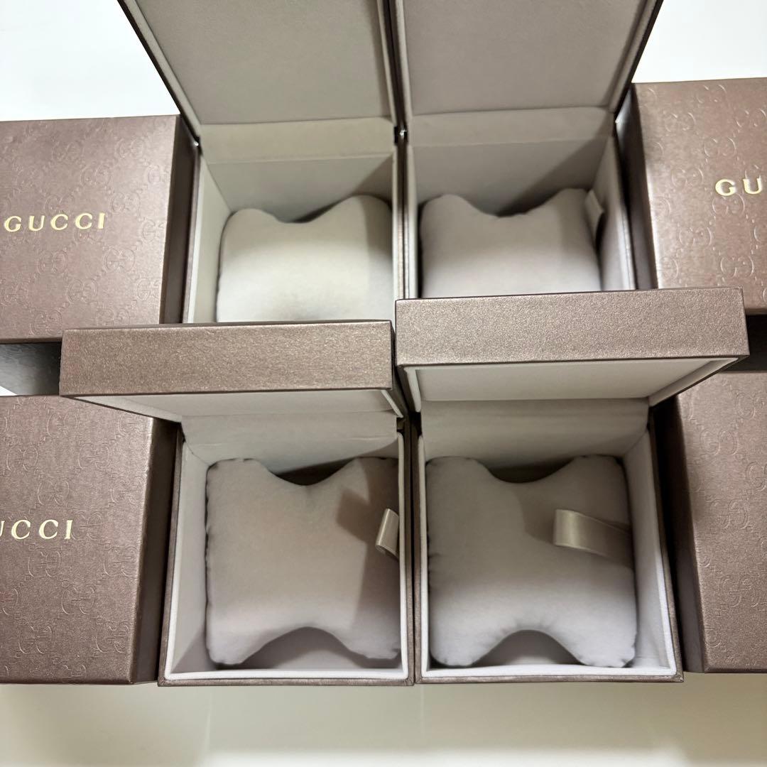 GUCCI　腕時計ケース　空箱　4個セット