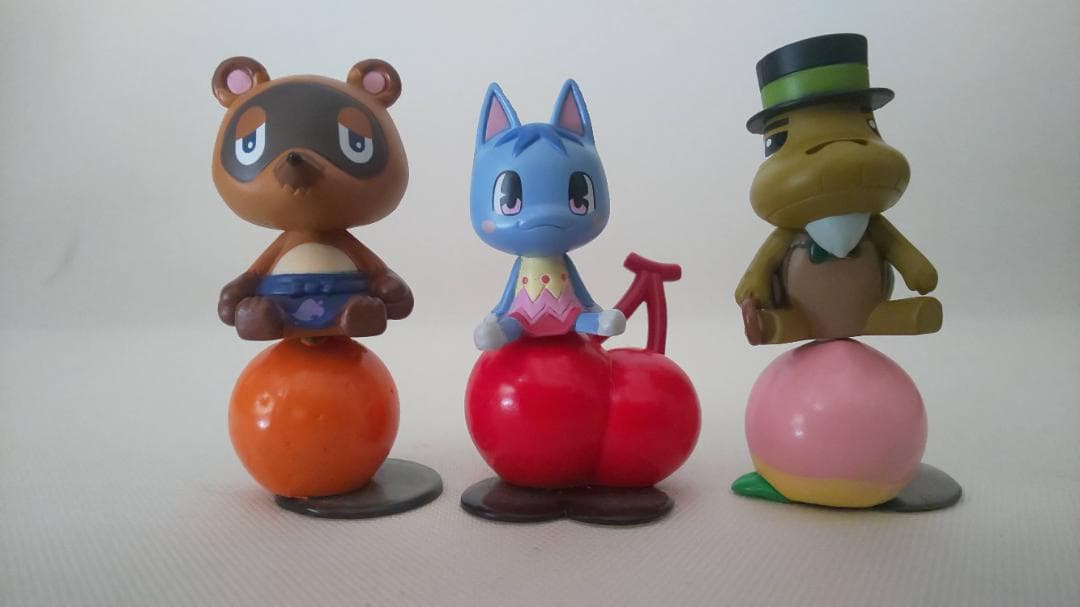 どうぶつの森　キャラプッチ　3個