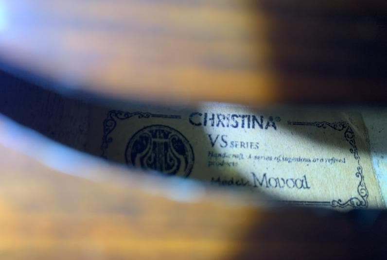 Christina VS series オールド仕様バイオリン・落ち着いた黒茶