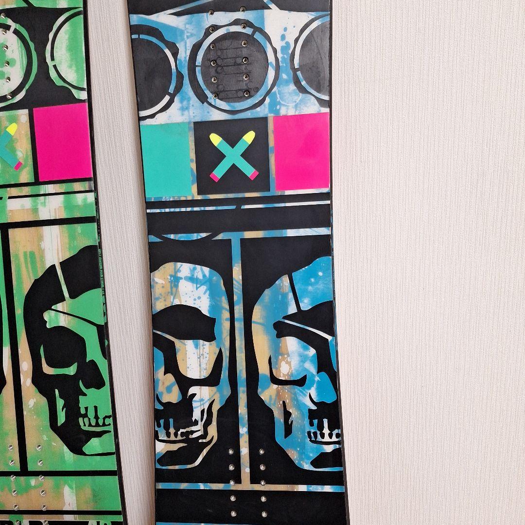 スノーボードセットK2ワールドワイド　　サロモンミラージュSサイズビンディング