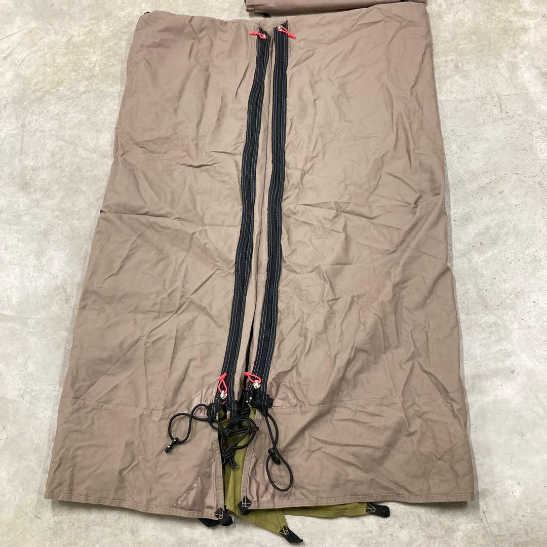 美品　テンマクデザイン 炎幕の前幕