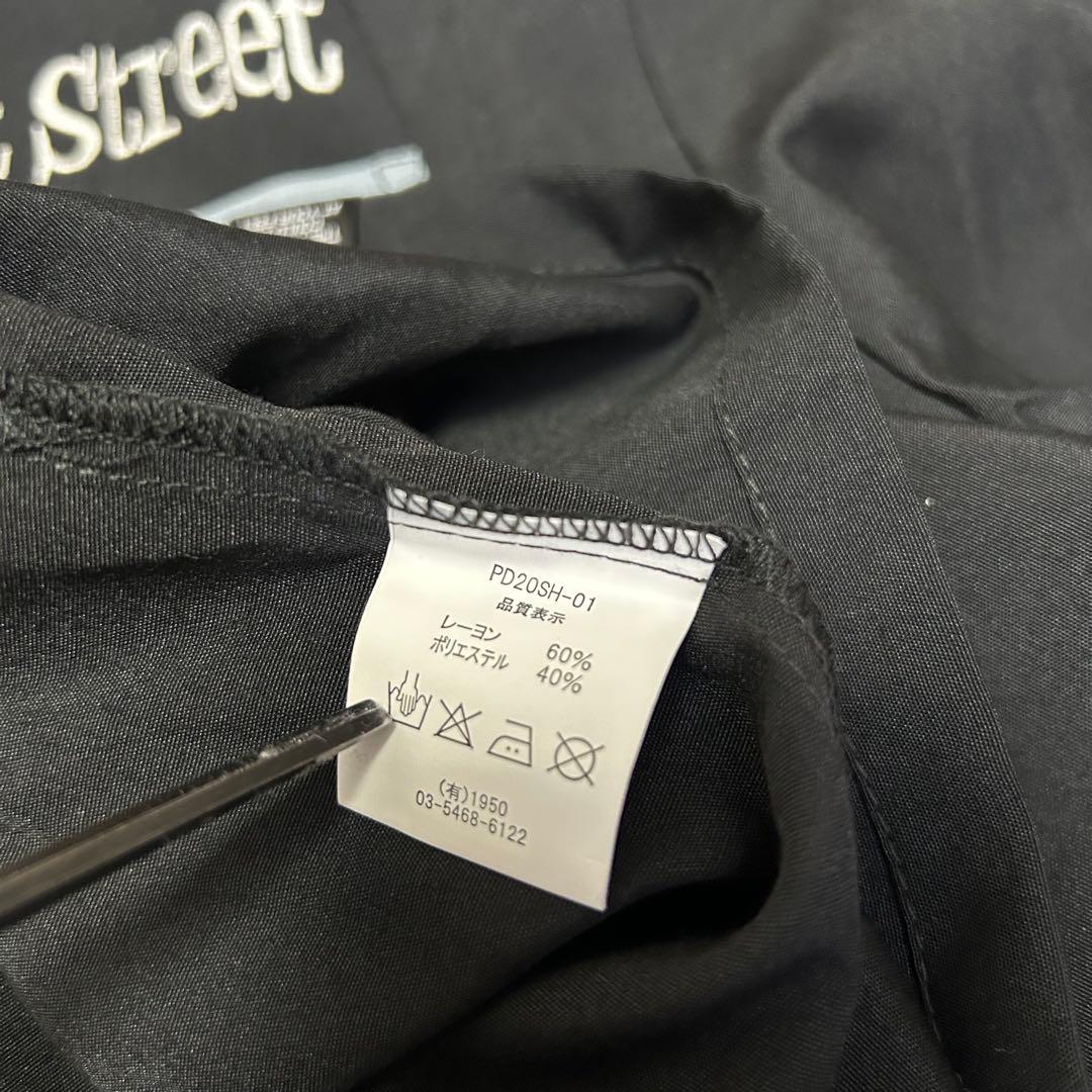 ✨ CREAM SODA クリームソーダ ボーリングシャツ トップス　黒