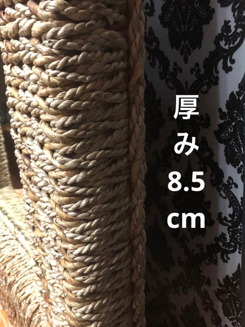 希少♦️大型 高級 ウォーターヒヤシンス ミラー♦️額縁風 正方形♦️送料込