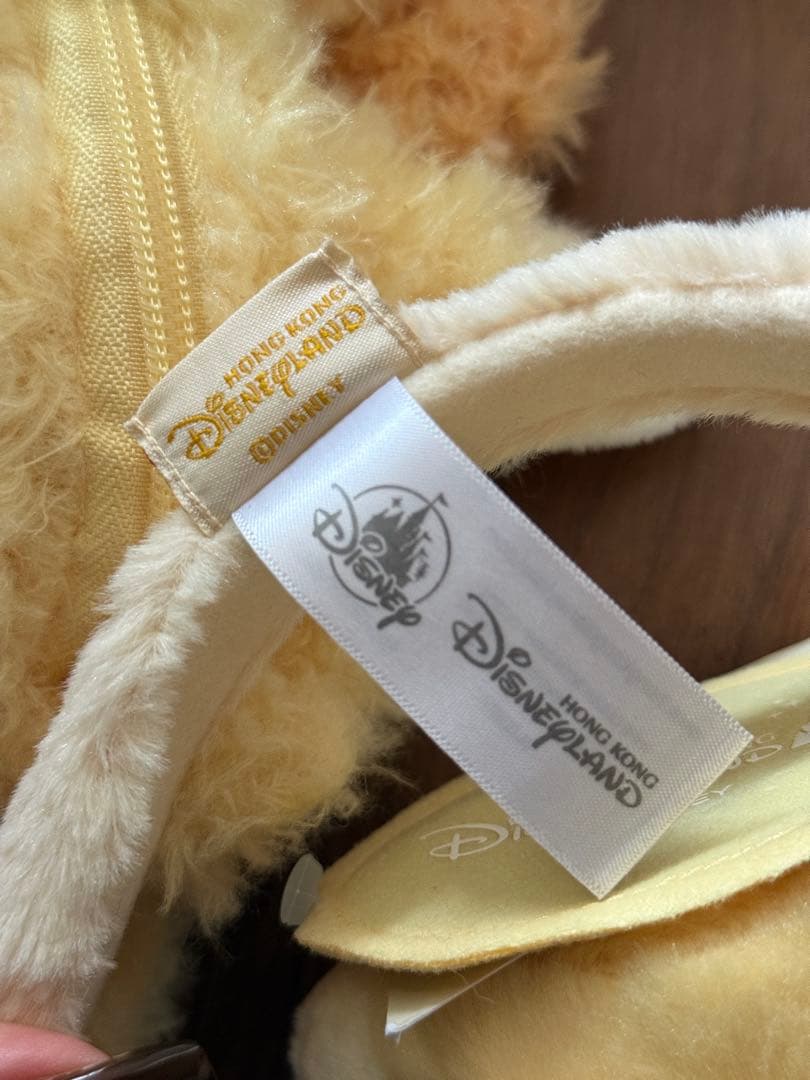 香港ディズニーランド限定 クッキーアン おすわりカチューシャなど3点セット