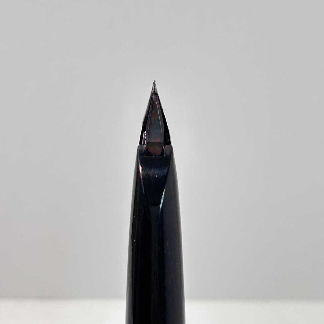 パイロット 万年筆 エリート シルバー格子 H675 18K F レア U128