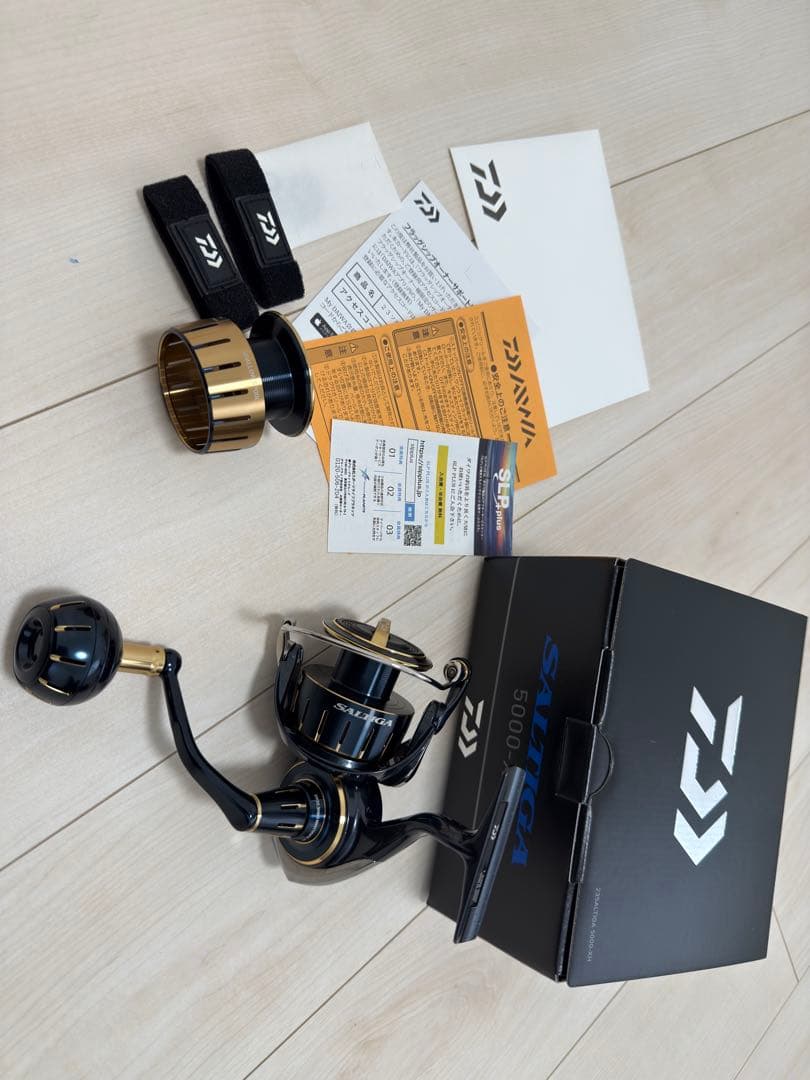 23 SALTIGA 5000 XH 新品未使用 SLP替えスプール付き！