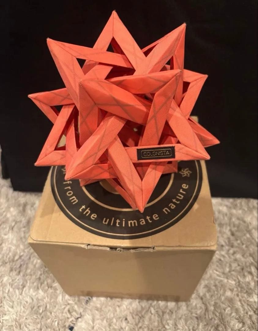 美品　コロニスタ　conpe10 コーラル(オレンジ)