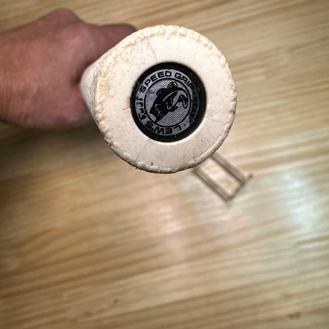 オールドフジグリップ　ホワイトストレートグリップ　レア