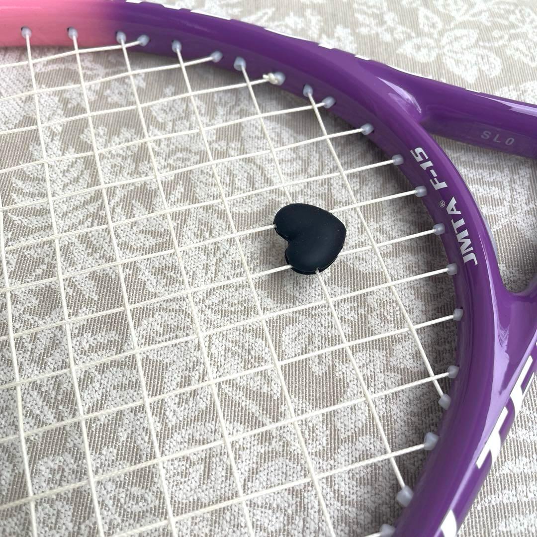 FINE SHOT F-15 ミニテニスラケット 紫ピンク グリップテープおまけ