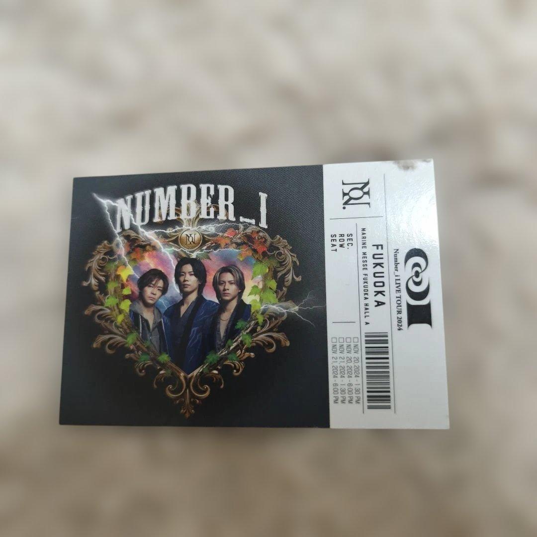 Number_i LIVE TOUR 2024 会場限定 絵柄カード 7枚セット