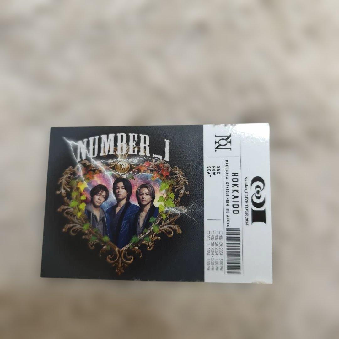 Number_i LIVE TOUR 2024 会場限定 絵柄カード 7枚セット
