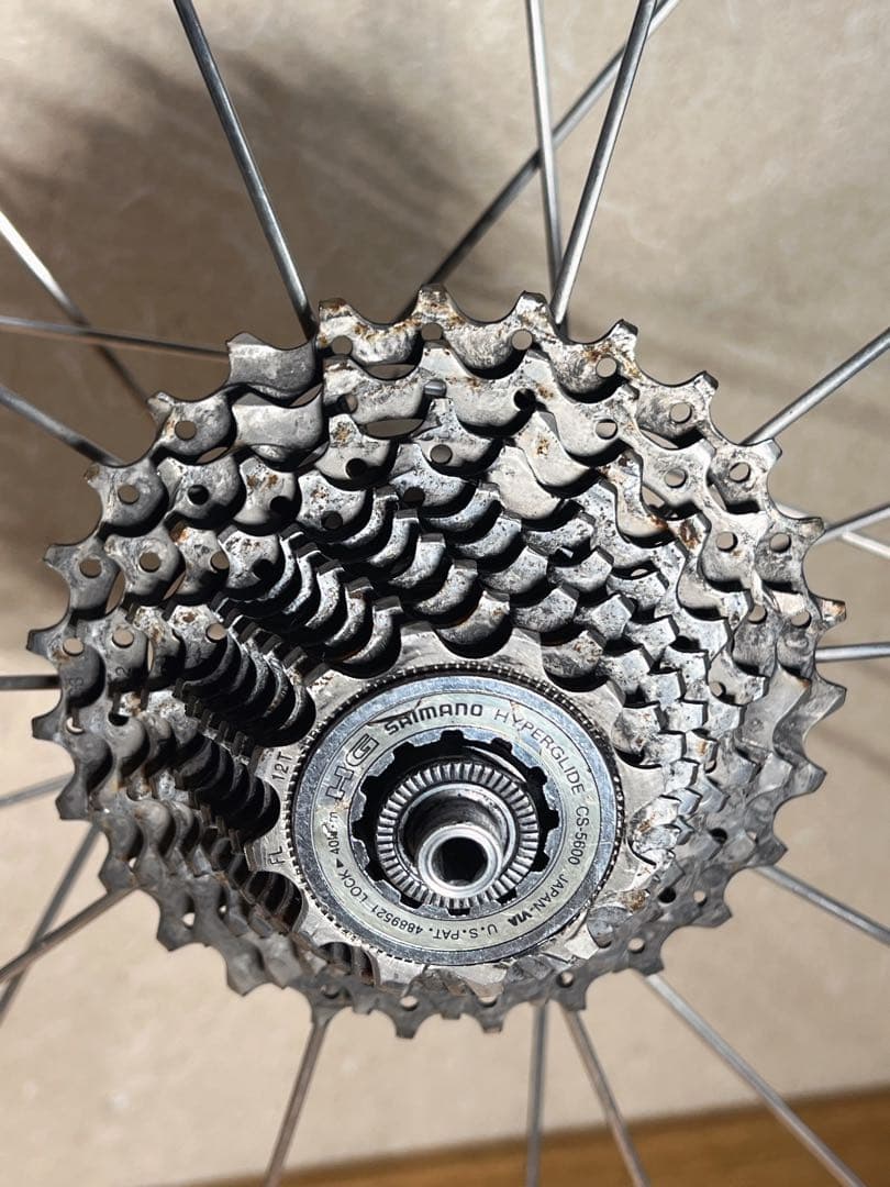 SHIMANO ULTEGRA WH-6600 ロードバイクホイール 前後セット