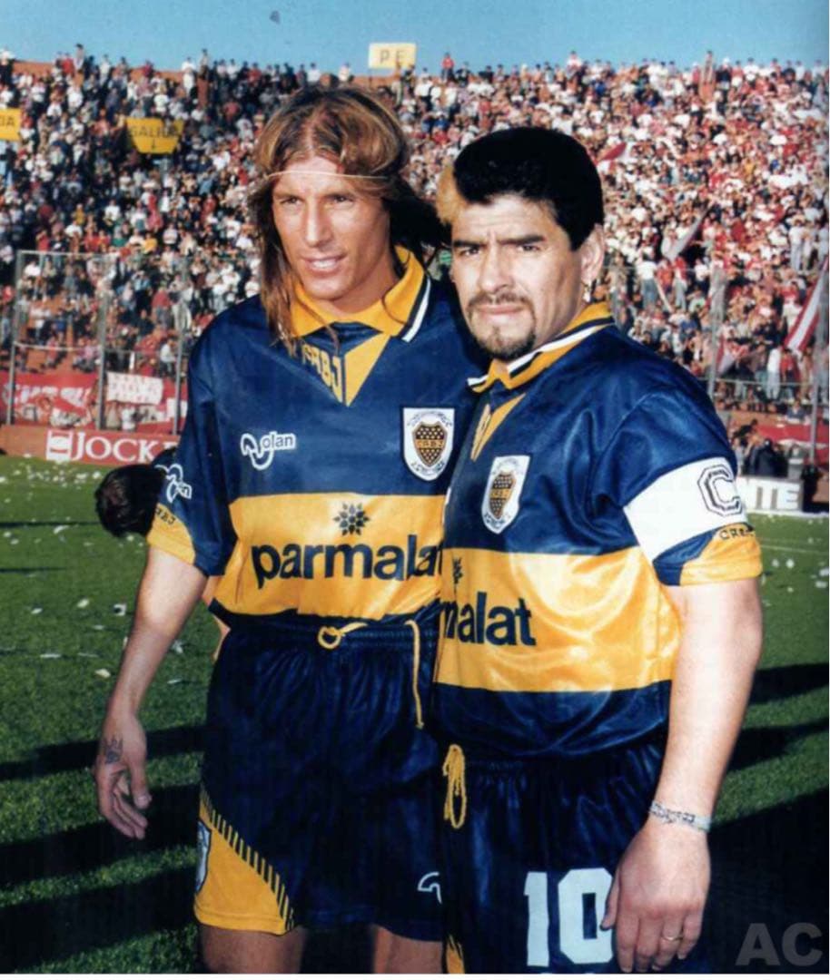 【正規品】 1995/96 ボカジュニアーズ ホーム サイズM オーラン