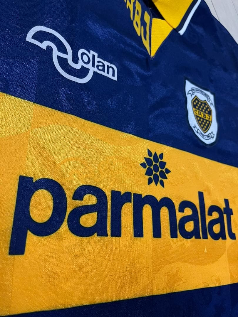 【正規品】 1995/96 ボカジュニアーズ ホーム サイズM オーラン