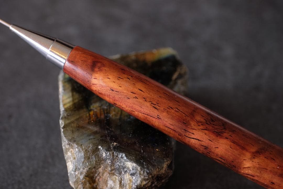 高村杢工房PG5木軸カスタムシャープペンシル0085 ホンジュラスローズ瘤