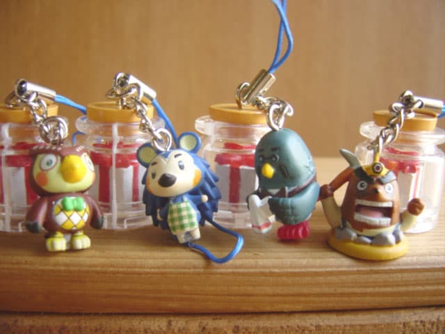 ♯Dom24AT 劇場版 どうぶつの森 キャラ ボトル ストラップ 全8種