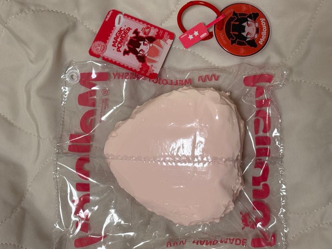 Mellojoy スクイーズ 大福 いちご