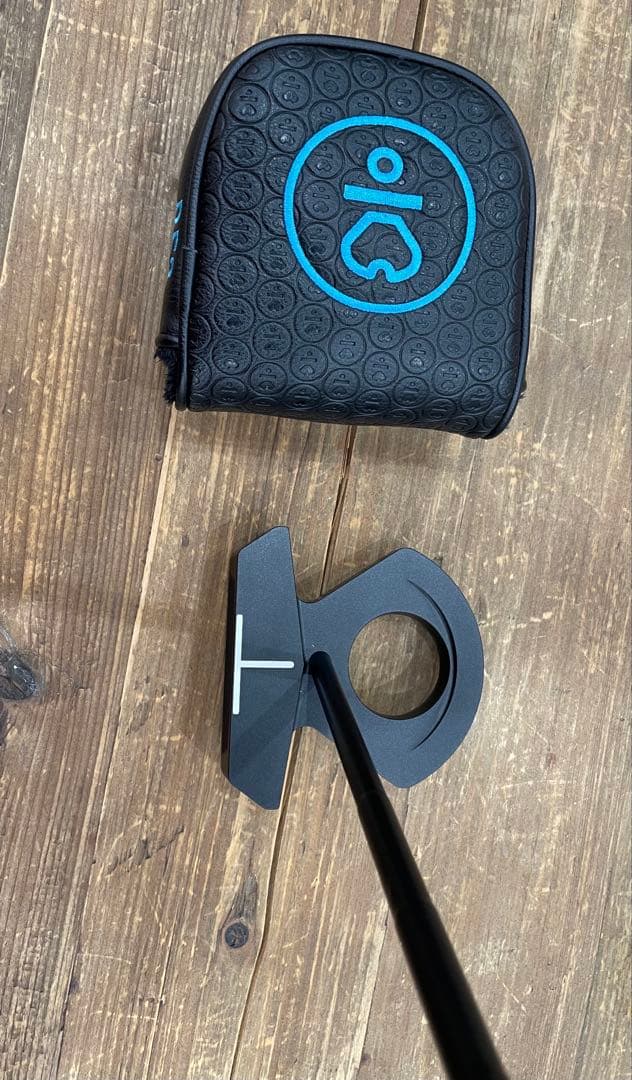 LABゴルフ　DF3 パター 黒 ヘッドカバー付き