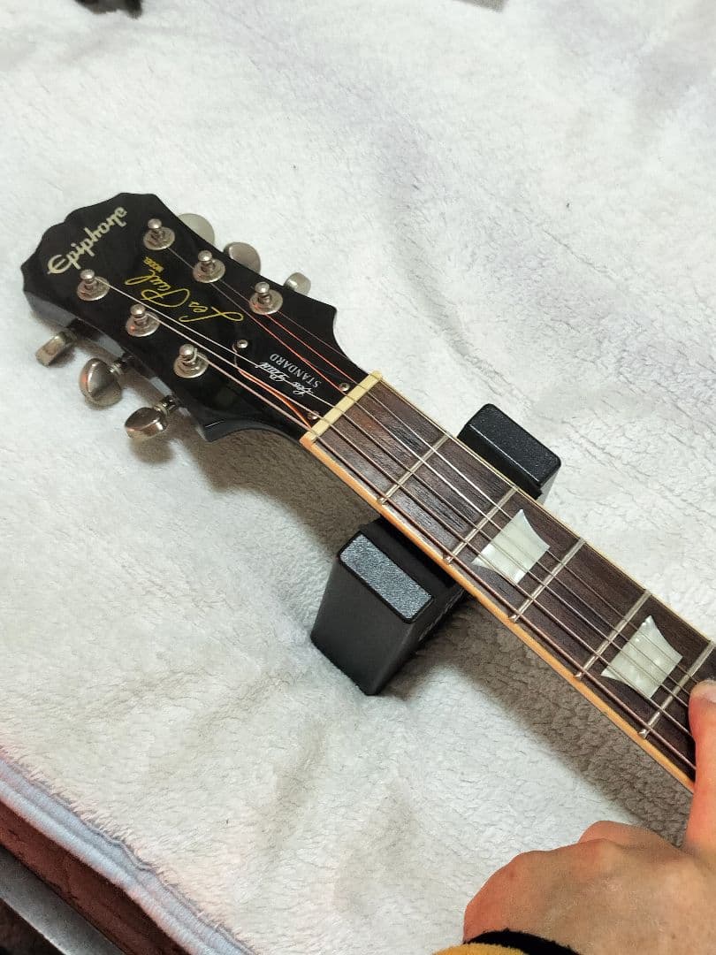 epiphone les paul スタンダード エピフォン レスポールケース付