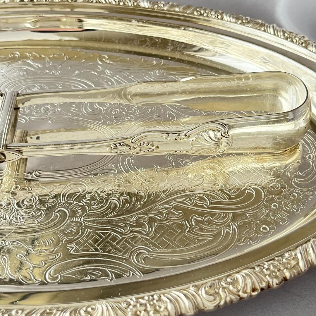 【ELKINGTON & CO】 アスパラガストング キングスパターン 透かし